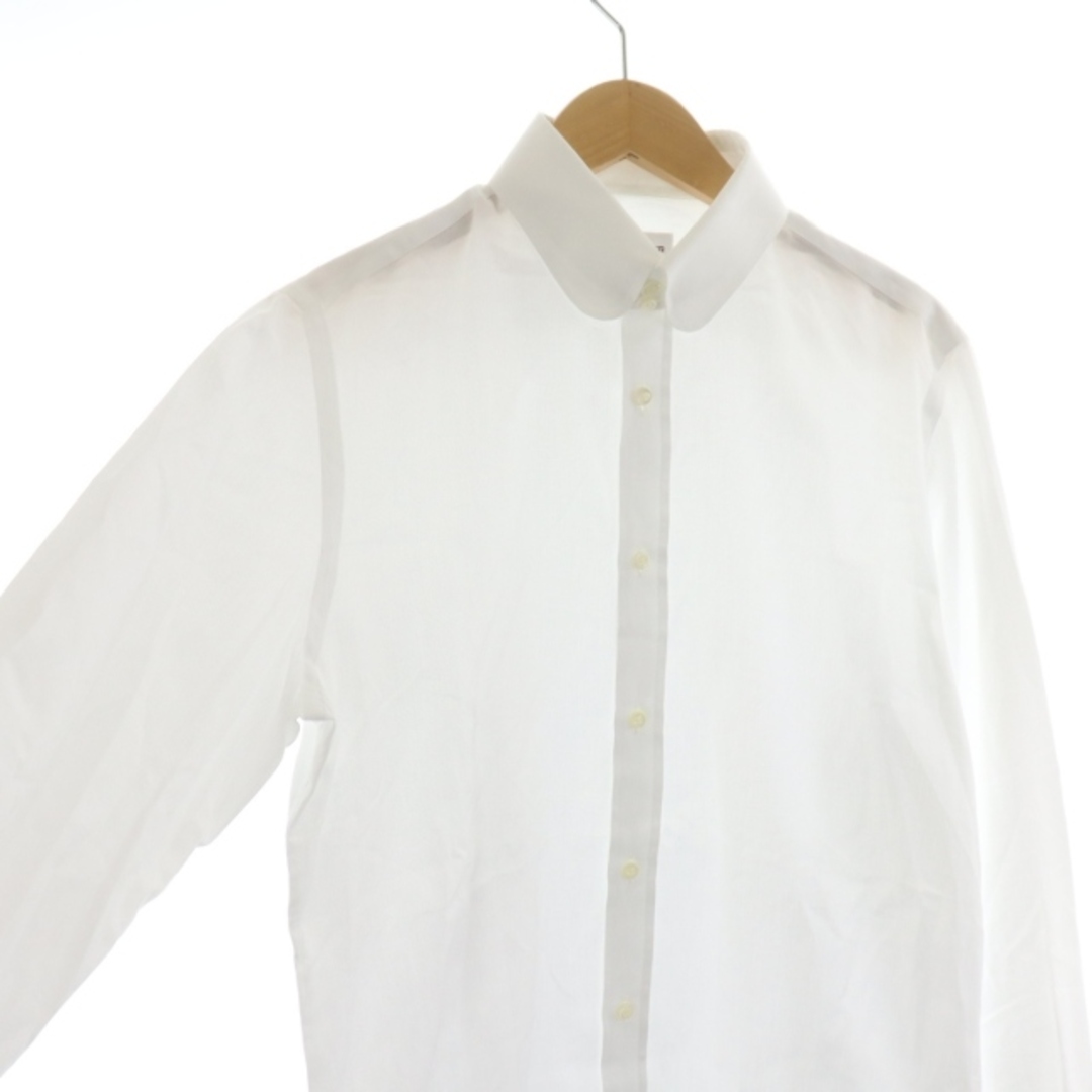 GUY ROVER(ギローバー)のGUY ROVER ワイシャツ シャツ ラウンドカラー 長袖 38 M 白 メンズのトップス(シャツ)の商品写真
