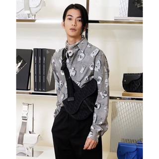 ディオール(Dior)の超レア　ディオール　ダニエルアーシャム　スカーフ　シャツ別売(バンダナ/スカーフ)