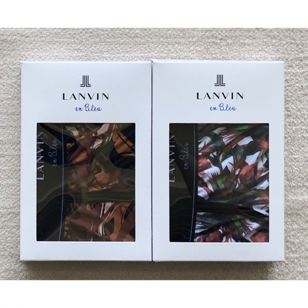 Lanvin en bleu ボクサーパンツ Ｌサイズ ローライズ 2枚 日本製