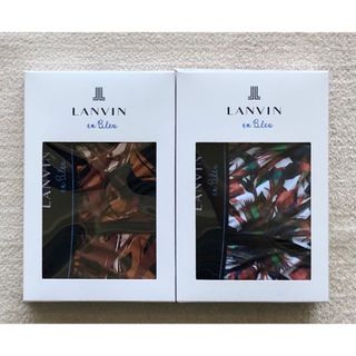 ランバンオンブルー(LANVIN en Bleu)のLanvin en bleu ボクサーパンツ Ｌサイズ ローライズ 2枚 日本製(ボクサーパンツ)