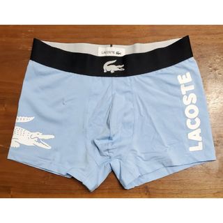 ラコステ(LACOSTE)のラコステ　新品　メンズ　ボクサーパンツ(アリゲーター/ライトブルーM)(ボクサーパンツ)