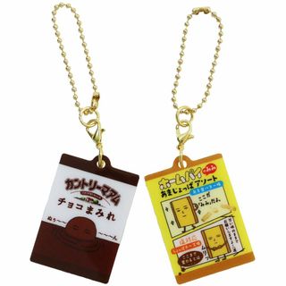 クラックス(CRUX)のニコイチキーホルダー クッキーアンドパイ カントリーマアム チョコまみれ★新品(その他)