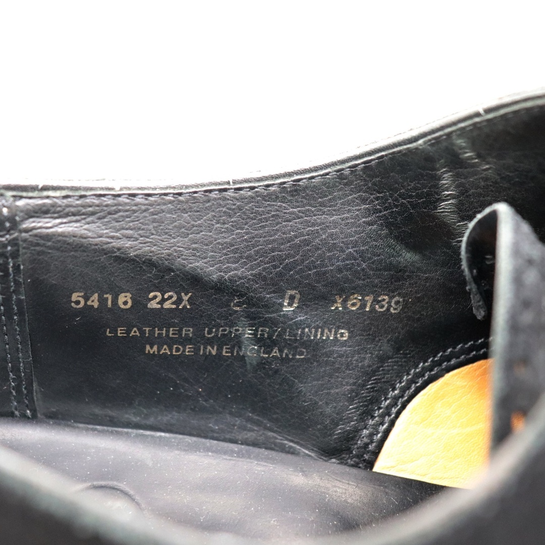 Crockett&Jones(クロケットアンドジョーンズ)の【クリアランスSALE】クロケットアンドジョーンズ ウイングチップ スエードレザーシューズ メンズ 黒 8 メダリオン CROCKETT&JONES メンズの靴/シューズ(ドレス/ビジネス)の商品写真