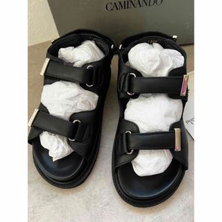 新品未使用 CAMINAND カミナンド 別注サンダル/ タッチストラップ