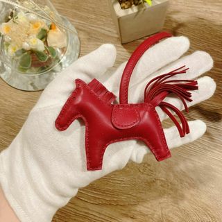 ◇エルメス◇ロデオチャーム PM アニョーミロ Y刻印 ボルドー系 ブランド-
