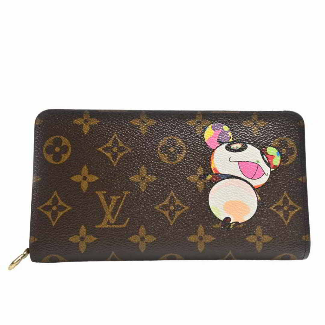 LOUIS VUITTON ルイヴィトン モノグラム パンダ ポルトモネジップ ラウンドファスナー 長財布 村上隆コラボ M61729 ブラウン by