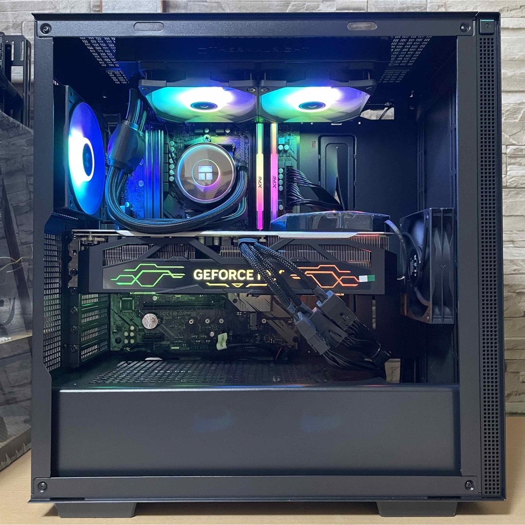 ゲーミングPC Ryzen7 5800X3D RX6800 1+2TB SSD