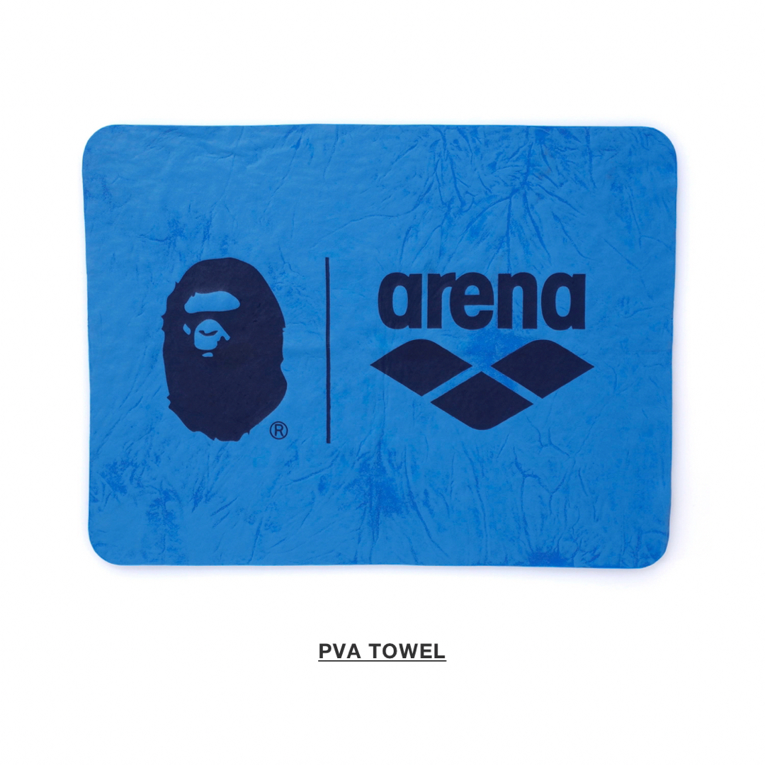 A BATHING APE(アベイシングエイプ)のBAPE® × arena PVA TOWEL スポーツ/アウトドアのスポーツ/アウトドア その他(マリン/スイミング)の商品写真