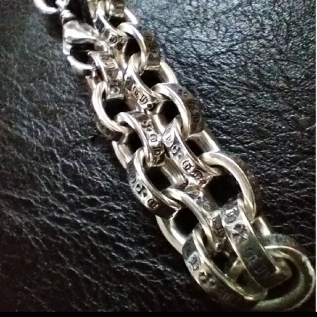 注意 難あり 約22cm ラージペーパーチェーン silver925