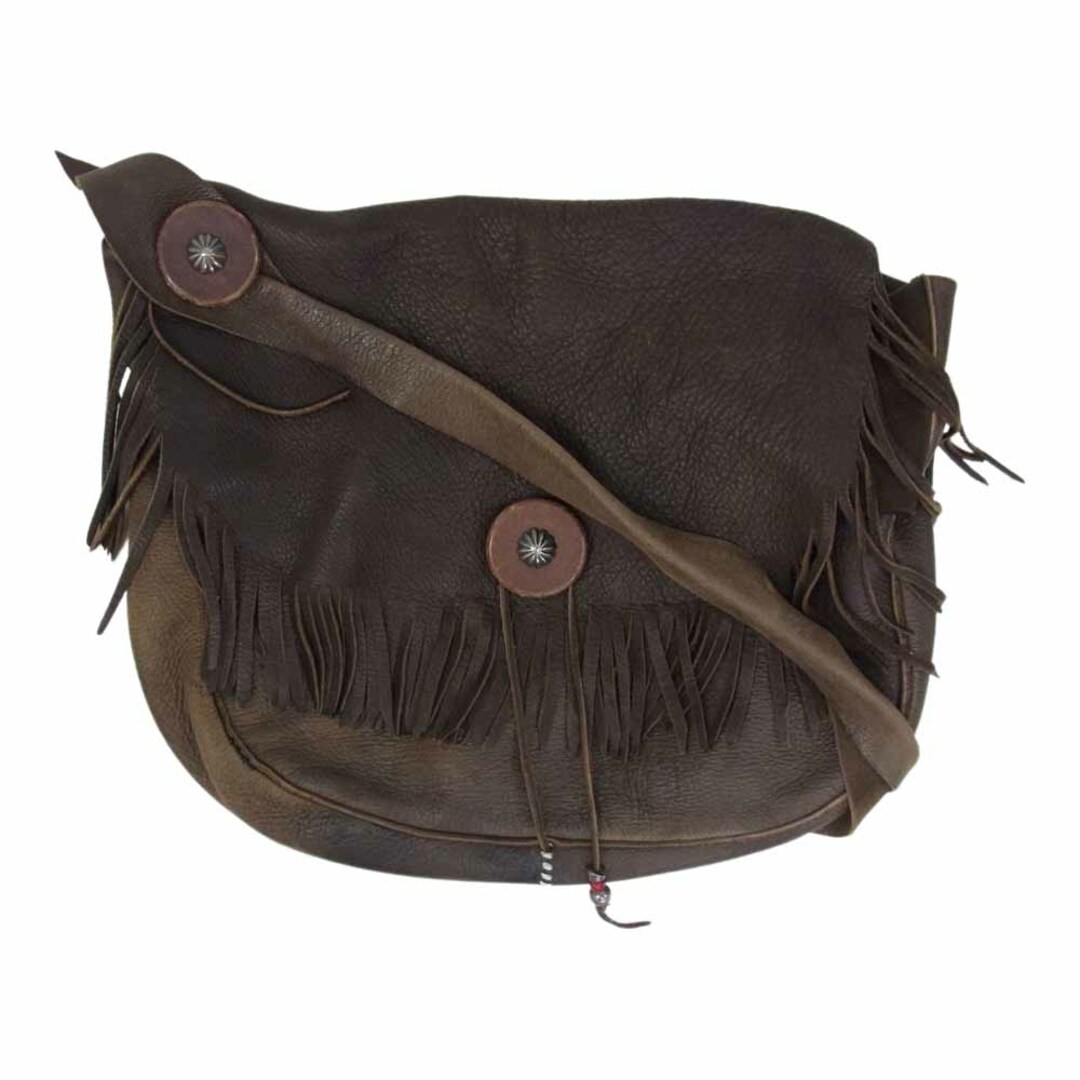 LARRY SMITH DEERSKIN SHOULDER BAG