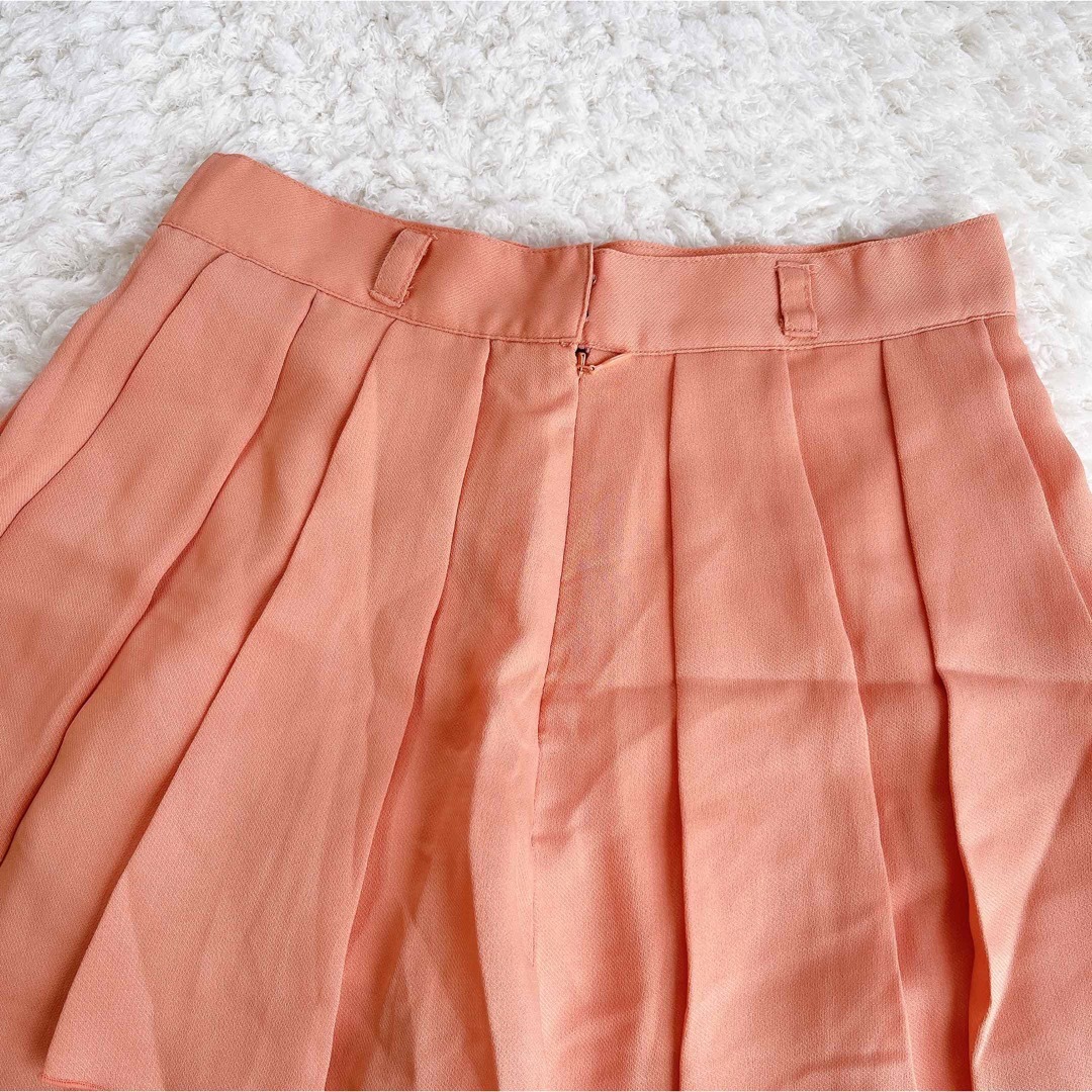 CECIL McBEE(セシルマクビー)のCECIL Mc BEE キュロットスカート オレンジ Mサイズ レディースのパンツ(キュロット)の商品写真