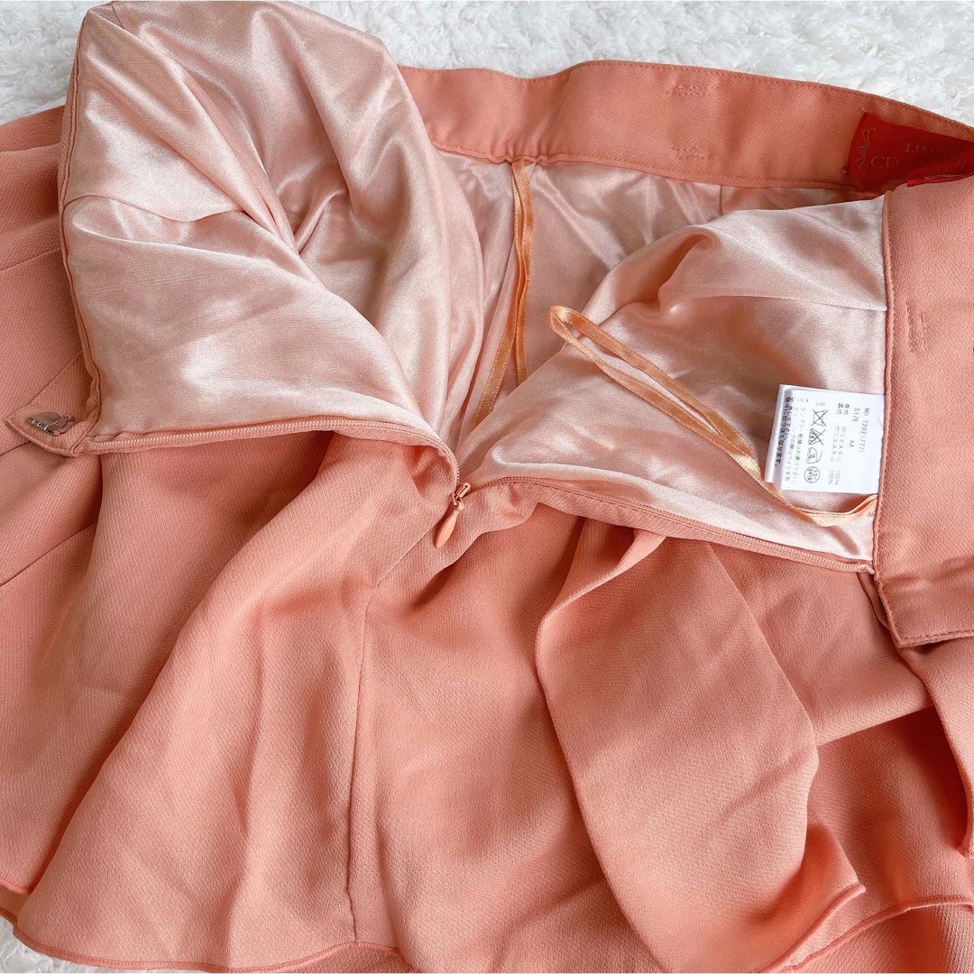 CECIL McBEE(セシルマクビー)のCECIL Mc BEE キュロットスカート オレンジ Mサイズ レディースのパンツ(キュロット)の商品写真