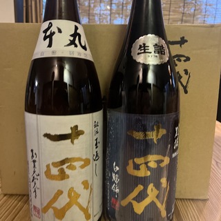 日本酒　十四代　本丸7月　白鶴錦４月製造(日本酒)