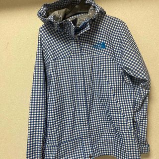 ザノースフェイス DOT SHOT JACKET フード ギンガムチェック柄 M