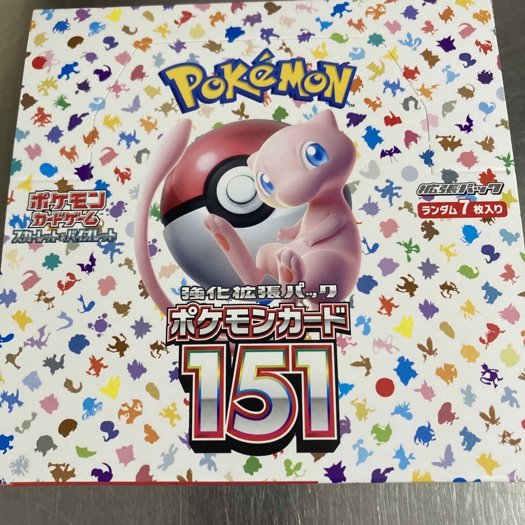 ポケモン　151 box ボックス　強化拡張パック‼️