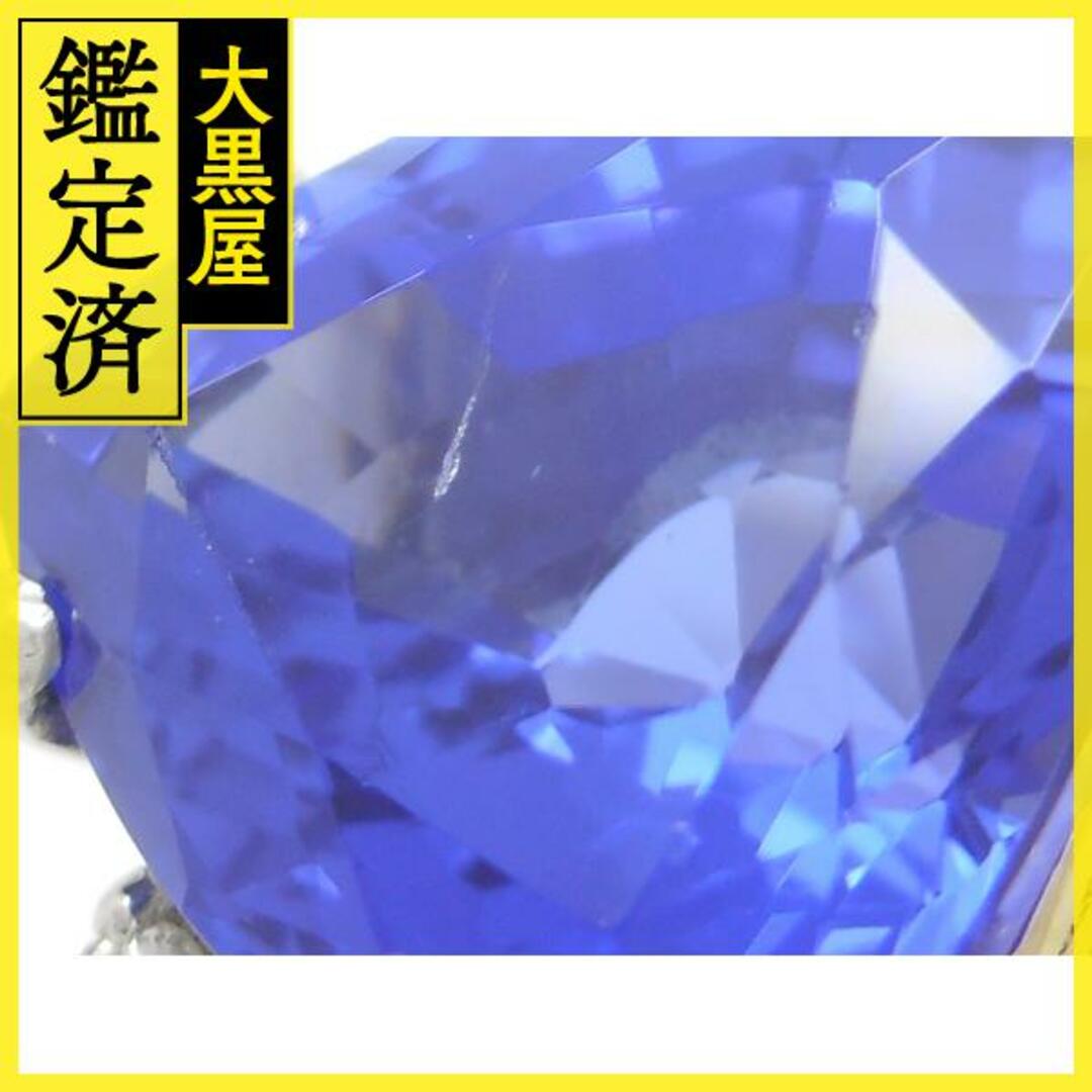 タンザナイト　ゾイサイト　ダイヤモンド　リング　K18　PT900　【200】