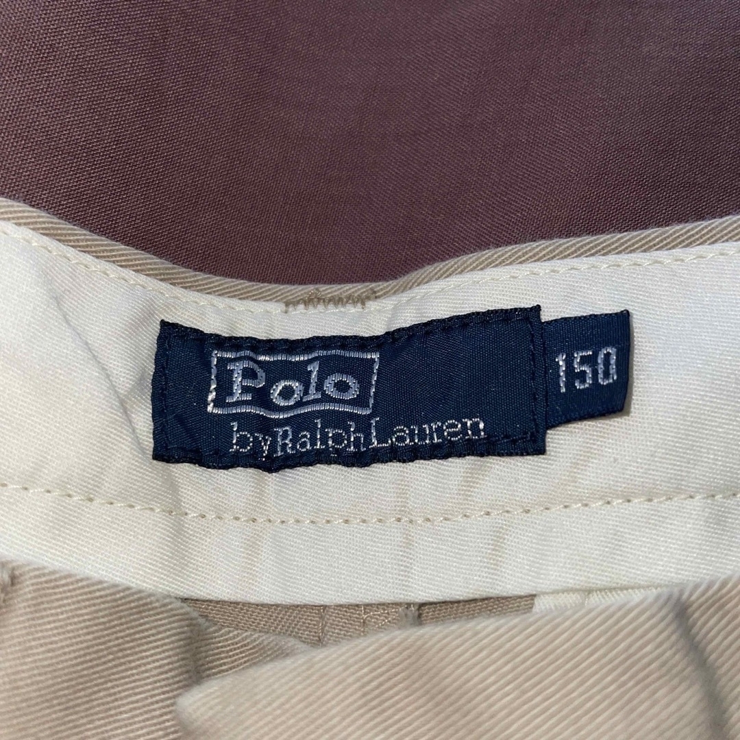 POLO RALPH LAUREN(ポロラルフローレン)のポロラルフローレン POLO RALPH LAUREN チノ ハーフパンツ 茶 キッズ/ベビー/マタニティのキッズ服男の子用(90cm~)(パンツ/スパッツ)の商品写真