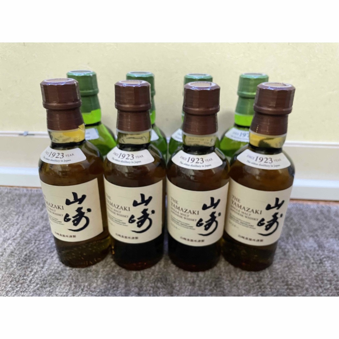 SUNTORY 山崎NV 白州NVミニボトル 8本セット - ウイスキー