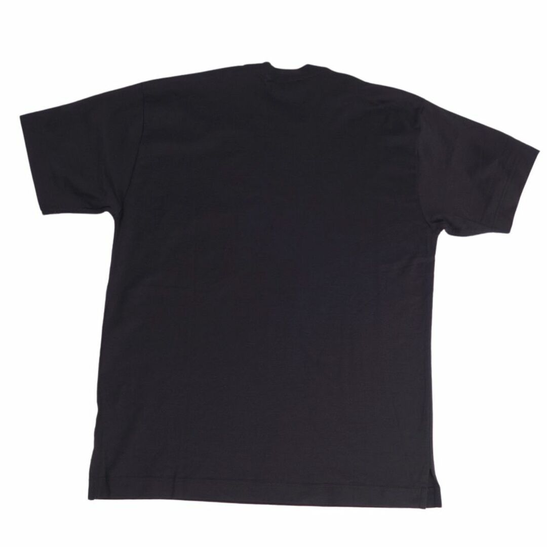 Hermes(エルメス)の未使用 エルメス HERMES Tシャツ カットソー ショートスリーブ コットン トップス メンズ イタリア製 SM ブラック メンズのトップス(Tシャツ/カットソー(半袖/袖なし))の商品写真