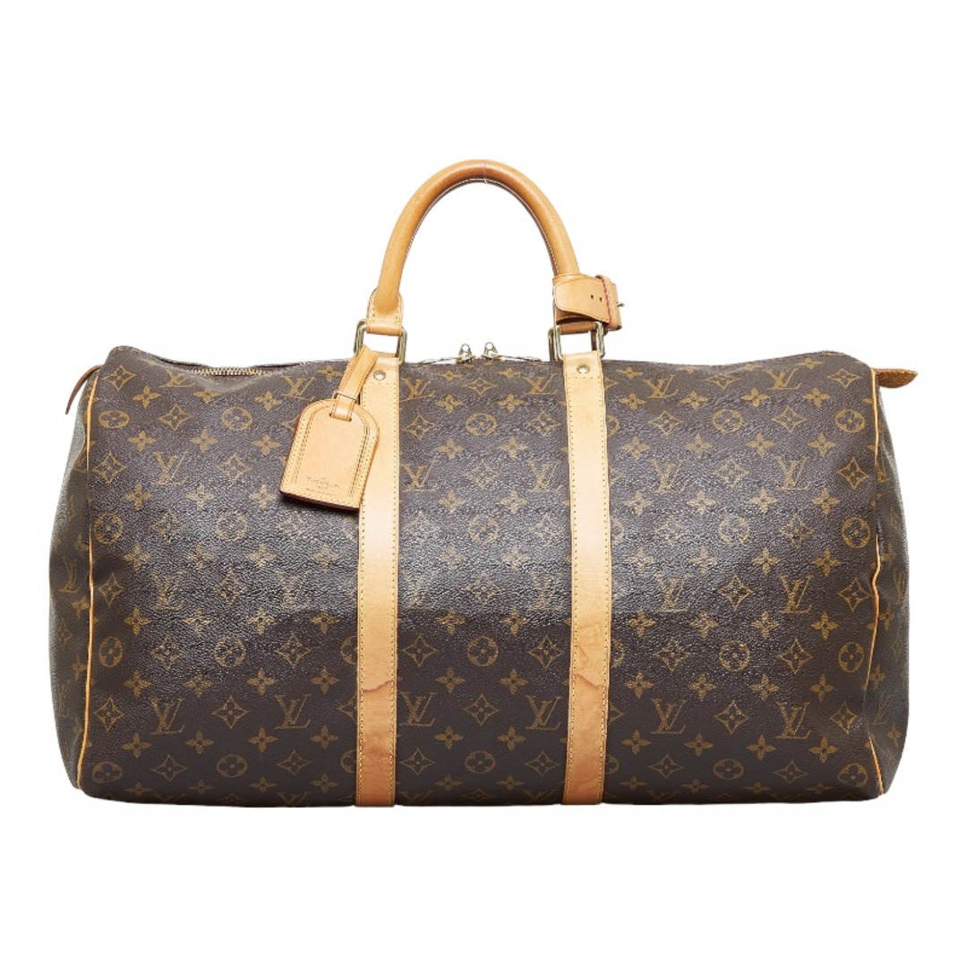 ルイ ヴィトン モノグラム キーポル50 ボストンバッグ トラベルバッグ 旅行用バッグ M41426 PVC レディース LOUIS VUITTON 【214-06384】約9cm開閉式