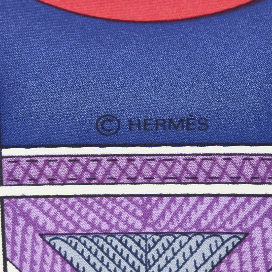 Hermes - 美品 エルメス カレ90 CUIRS DU DESERT 砂漠の革飾り