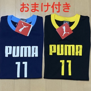 プーマ(PUMA)の新品タグ付き PUMA 男の子 刺繍入りノースリーブシャツ 2点セット(Tシャツ/カットソー)