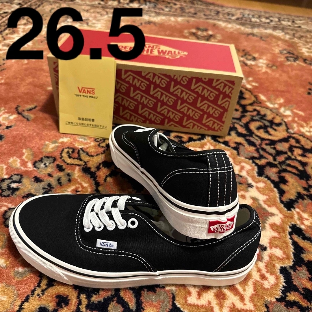 【新品】VANS AUTHENTIC 44DX アナハイム ブラックauthentic