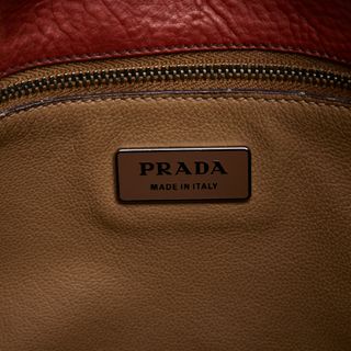 PRADA - プラダ ギャラ ハンドバッグ ショルダーバッグ BT0251 レザー