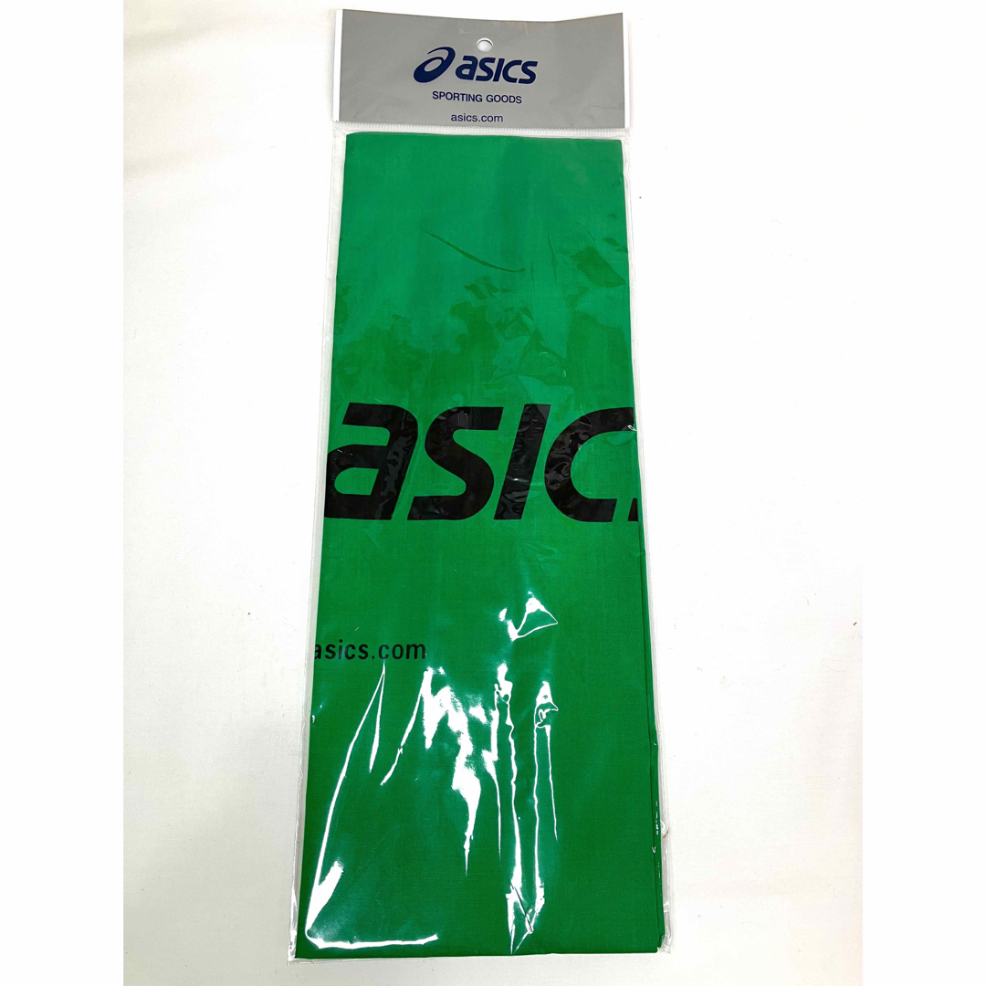 asics(アシックス)のasics アシックス シューズ袋（L）ハイカット収納可能 グリーン スポーツ/アウトドアのスポーツ/アウトドア その他(その他)の商品写真