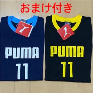 プーマ(PUMA)の新品タグ付き PUMA 男の子 刺繍入りノースリーブシャツ 2点セット(Tシャツ/カットソー)