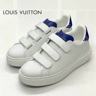 ルイヴィトン(LOUIS VUITTON)の6967 ヴィトン タイムアウト モノグラム レザー スニーカー ホワイト(スニーカー)