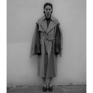 シュタイン(stein)のstein 20aw DEFORMATION TRENCH COAT(トレンチコート)