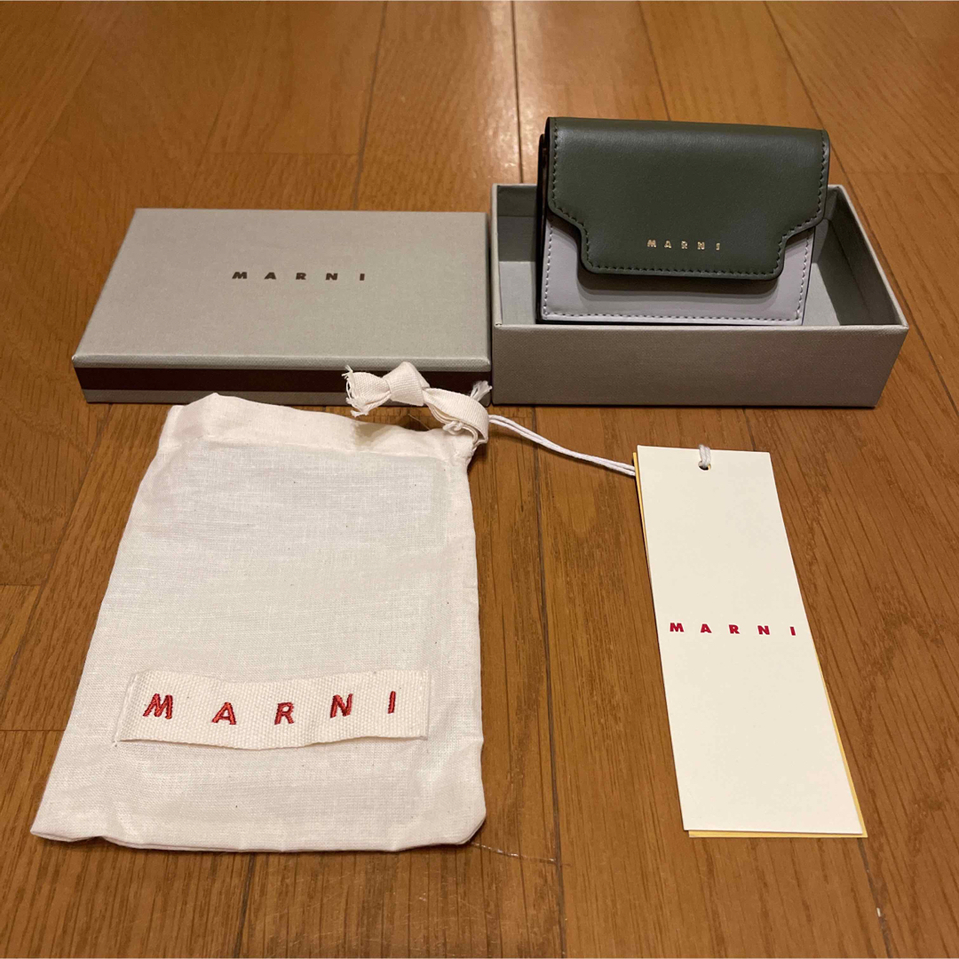 Marni - マルニ 三つ折り財布 トランク トリフォールドウォレット ミニ