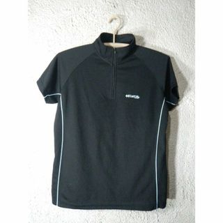 ケイパ(Kaepa)のo6688　ケイパ　レディース　半袖　ハーフジップ　シャツ　tシャツ　スポーツ(Tシャツ(半袖/袖なし))