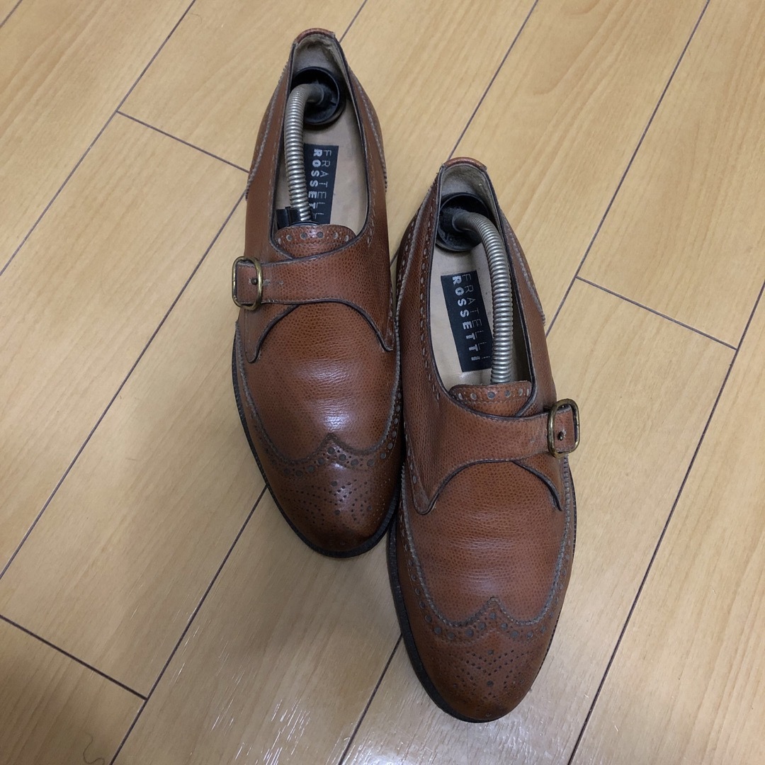 Fratelli Rossetti（フラテッリ ロセッティ）紳士靴　ブラウン メンズの靴/シューズ(ドレス/ビジネス)の商品写真