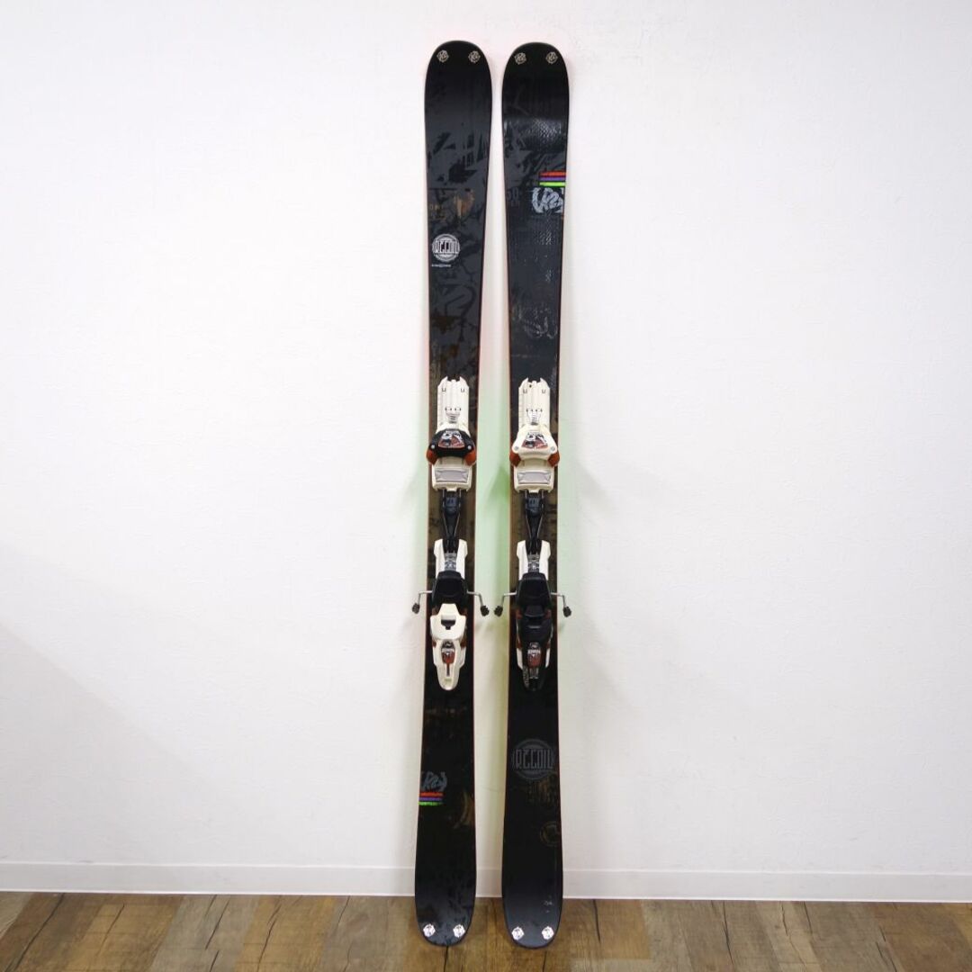 3170gビンディング含む1本ケーツー K2 スキー板 RECOIL リコイル 164cm センター90ｍｍ  ビンディング マーカー schizo16 基礎スキー ゲレンデ アウトドア 重量実測：3170g（ビンディング含む1本)