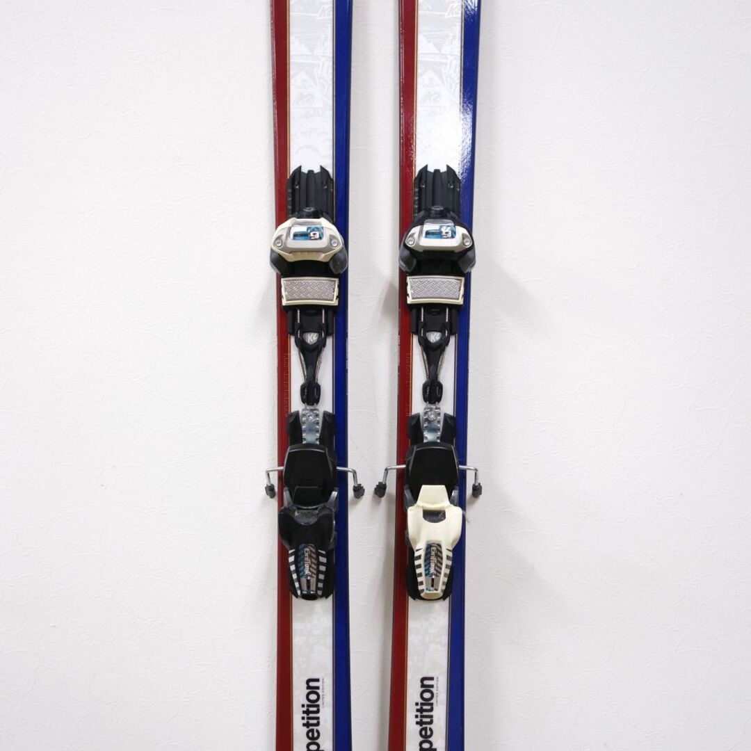 未使用 ケーツー K2 スキー板 competition 50周年記念 リコイル スキー 179cm センター 90ｍｍ ビンディング マーカー  Griffon13 スキー ゲレンデ 重量実測：3320g（ビンディング含む1本)