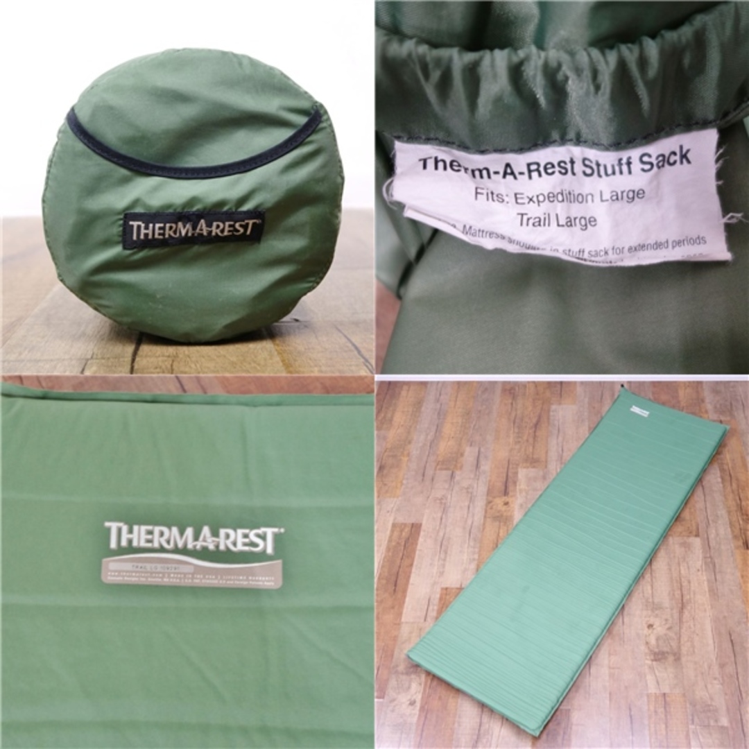 THERMAREST(サーマレスト)のサーマレスト THERMAREST TRAIL LARGE トレイルラージ インフレータブルマット 寝具 登山 キャンプ アウトドア スポーツ/アウトドアのアウトドア(寝袋/寝具)の商品写真