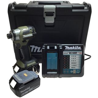 マキタ(Makita)のΘΘMAKITA マキタ インパクトドライバ 未使用品 付属品完備 TD173DRGXO オリーブ(その他)