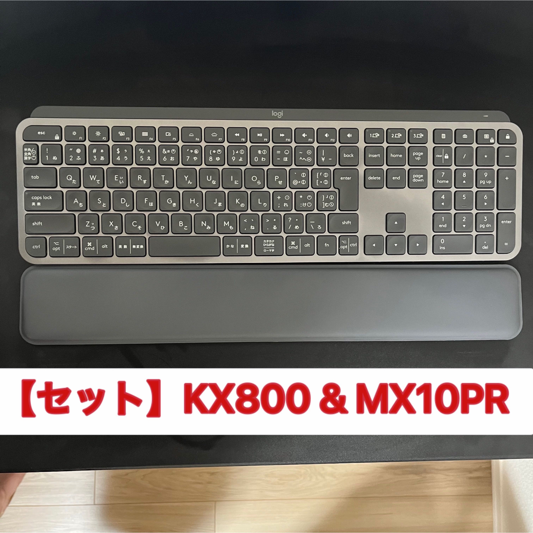 【セット】Logicool KX800 MX KEYS & MX10PRMX10PR