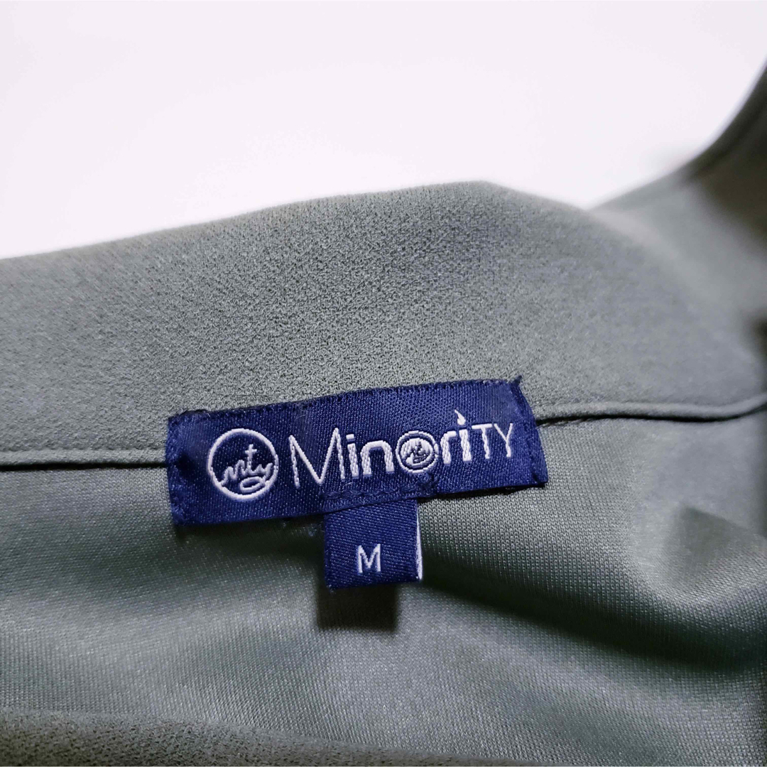 MinoriTY(マイノリティ)のMinoriTY 3点セット セットアップ 半袖シャツ＋タンクトップ+パンツ 緑 メンズのジャケット/アウター(その他)の商品写真