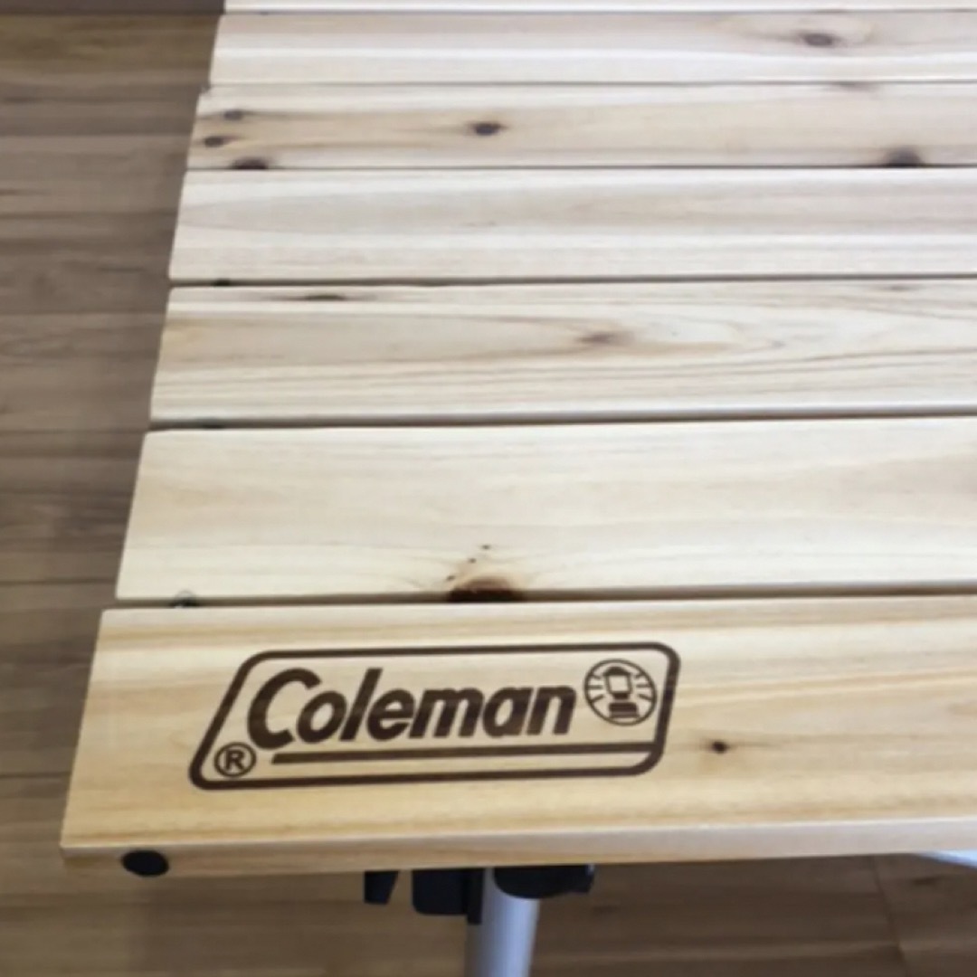 Coleman(コールマン)のコールマン(Coleman) テーブル ナチュラルウッドロールテーブル110 スポーツ/アウトドアのアウトドア(テーブル/チェア)の商品写真