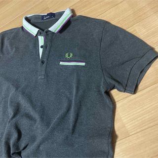 フレッドペリー(FRED PERRY)のフレッドペリー ポロシャツ M グレー FRED PERRY(ポロシャツ)