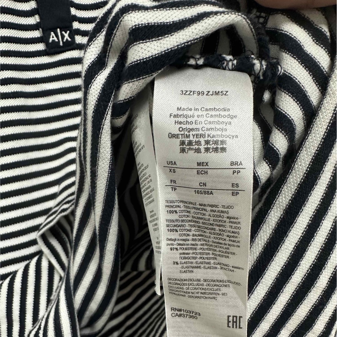 ARMANI EXCHANGE(アルマーニエクスチェンジ)のARMANI EXCHANGE ポロシャツ レディースのトップス(Tシャツ(半袖/袖なし))の商品写真