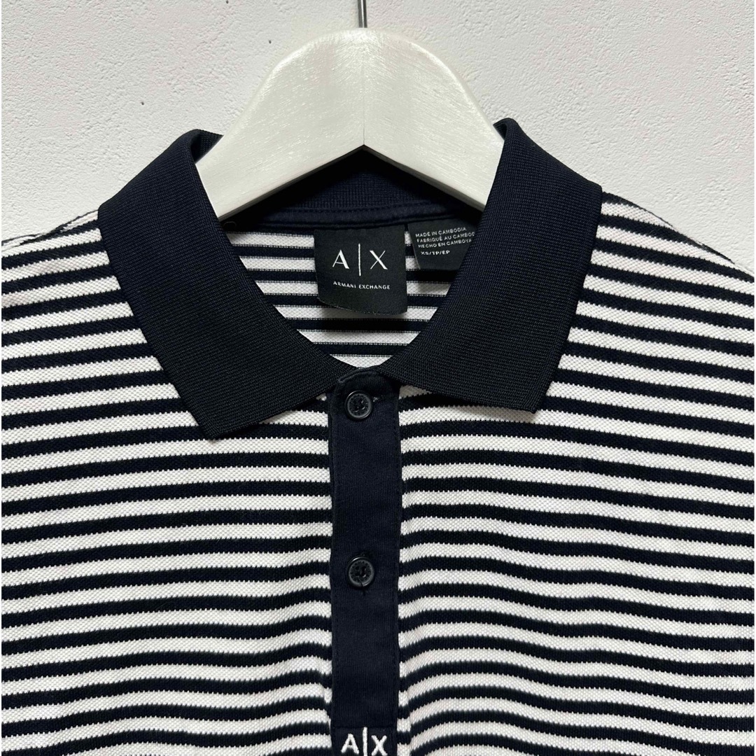 ARMANI EXCHANGE(アルマーニエクスチェンジ)のARMANI EXCHANGE ポロシャツ レディースのトップス(Tシャツ(半袖/袖なし))の商品写真