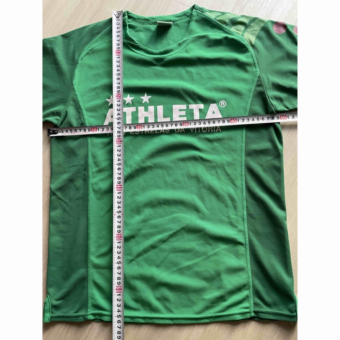 ATHLETA(アスレタ)のアスレタＴシャツ  M スポーツ/アウトドアのサッカー/フットサル(ウェア)の商品写真