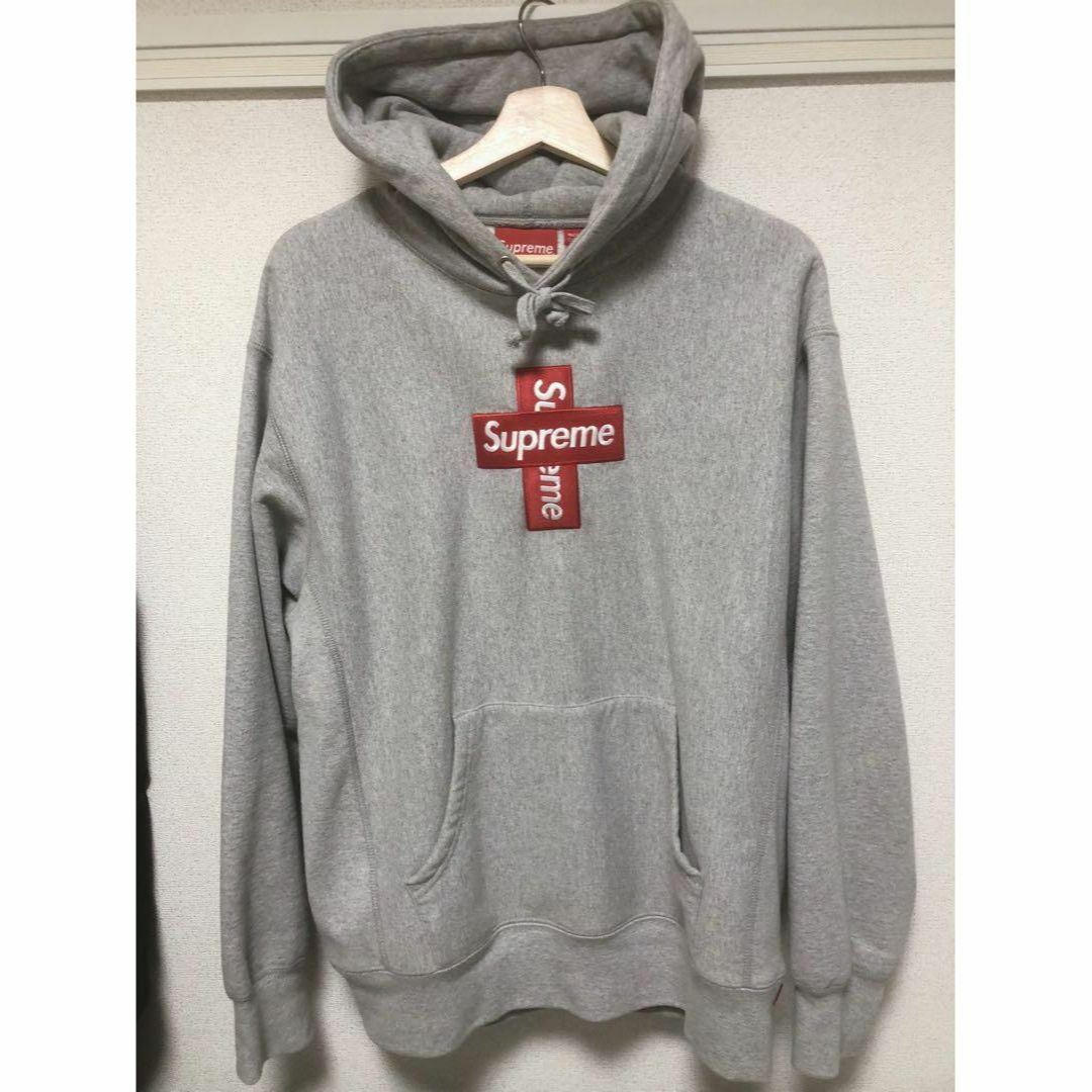 Supreme - 【Supreme】Cross Box Logo クロスボックスロゴ フーディー