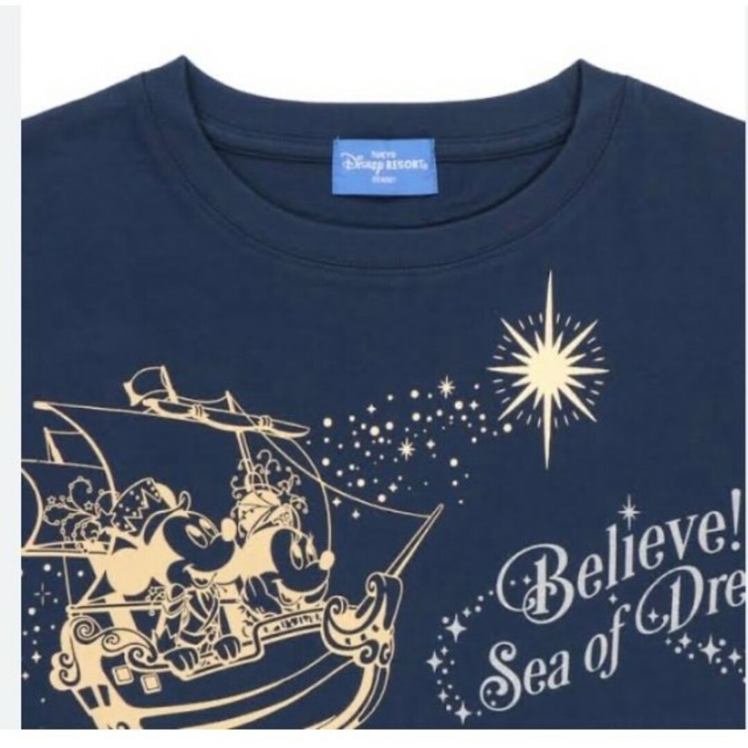 Disney(ディズニー)の新品タグ付き！最安値！ビリーヴシーオブドリームス　ディズニーTシャツ レディースのトップス(Tシャツ(半袖/袖なし))の商品写真