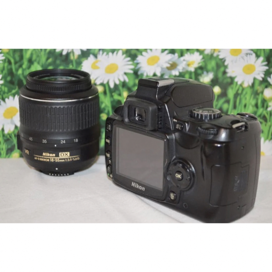 ❤絶対お得!❤スマホ転送 SD付でこの価格❤Nikon D40X❤ - デジタル一眼