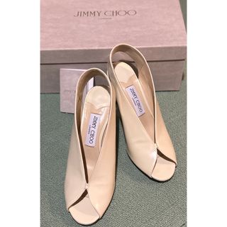 ジミーチュウ(JIMMY CHOO)のジミーチュウ　パンプス　クリームホワイト(ハイヒール/パンプス)